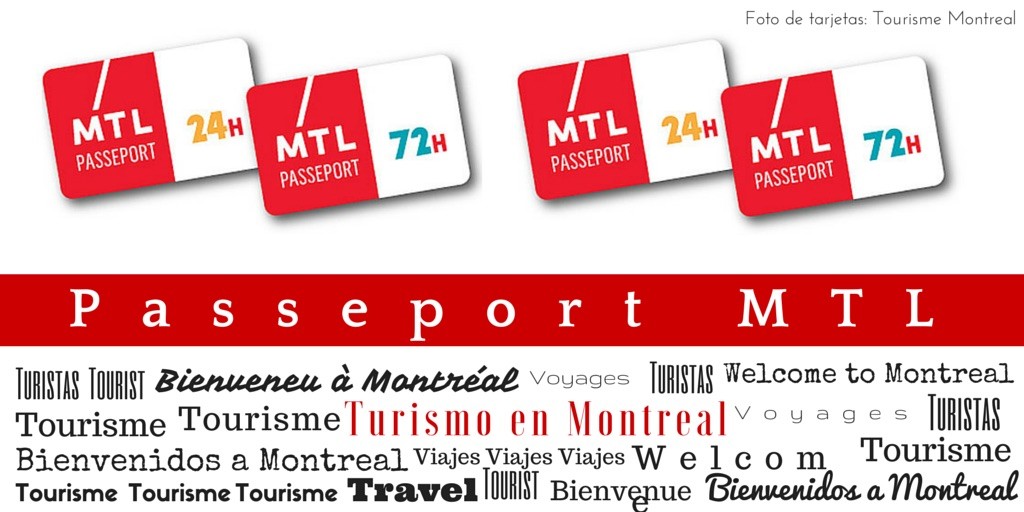 Tarjeta turística Passeport MTL