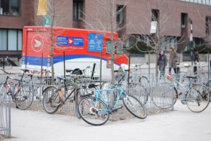 bicicletas estacionadas en montreal